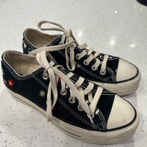 Converse Sneakers with Embroidery